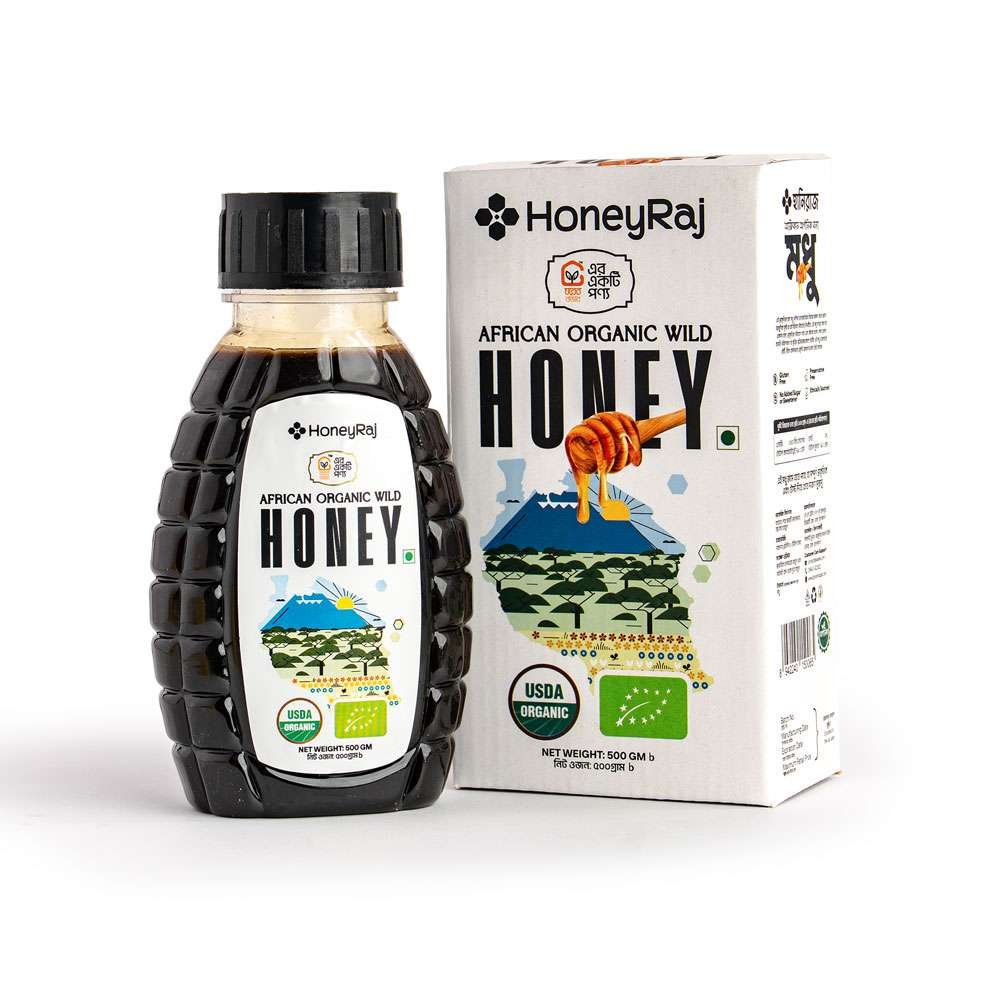 African Organic Wild Honey 500g