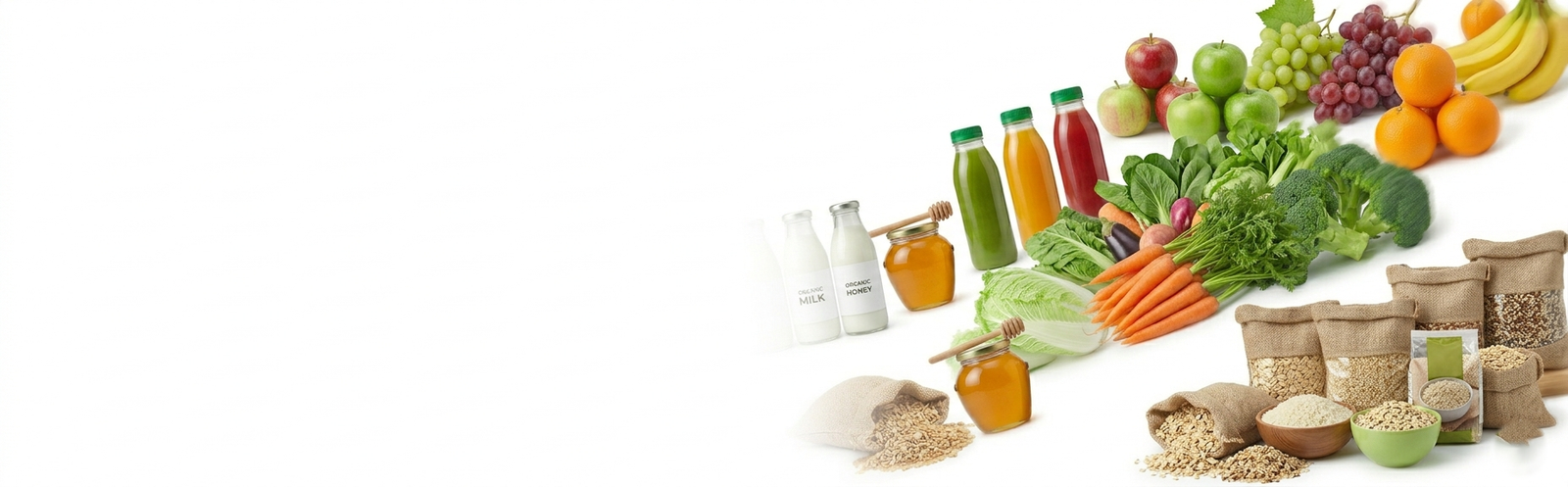 Pure Organic Food for a Healthier Life